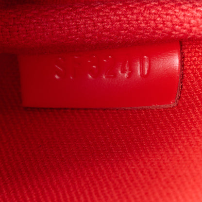 Louis Vuitton LOUIS VUITTON Monogram 2020 Christmas Animation Bumper Cars Mini Pochette Accessories Coquelicot 6 of 10