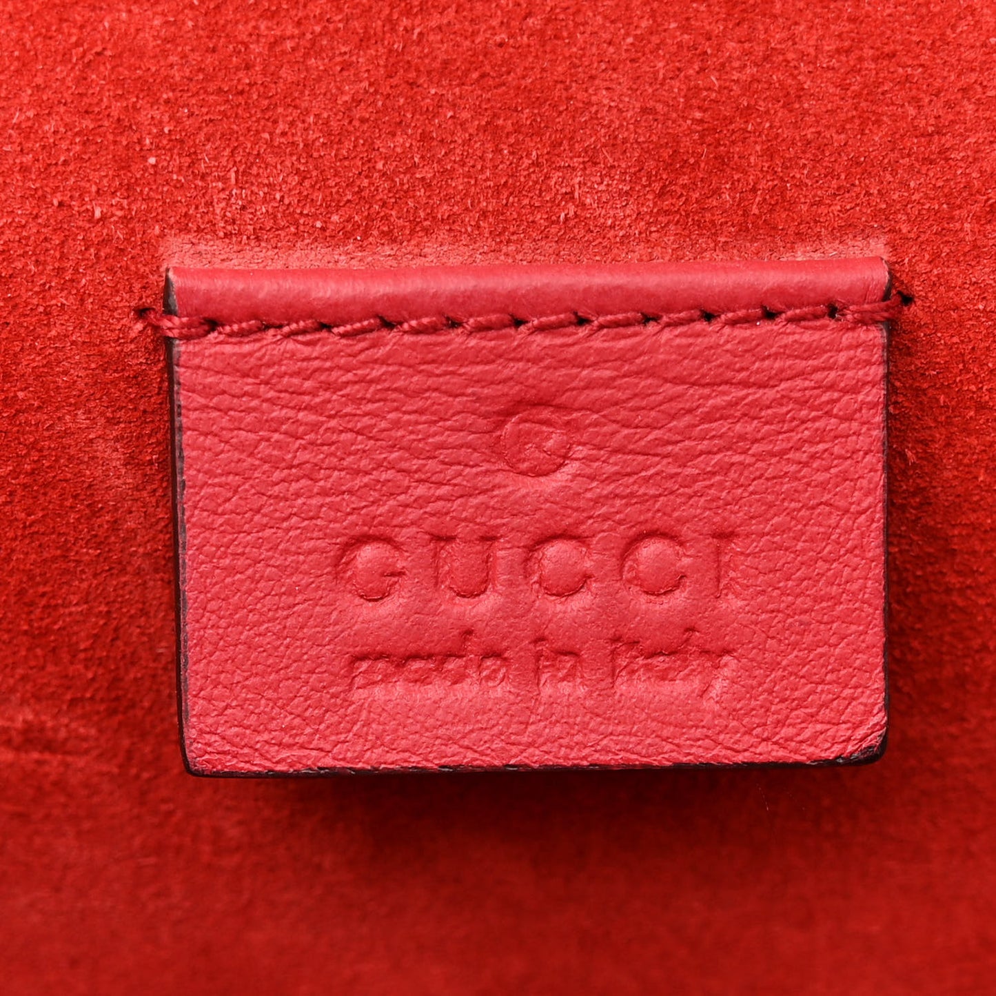 GG Supreme Monogram Small Dionysus Shoulder Bag Red