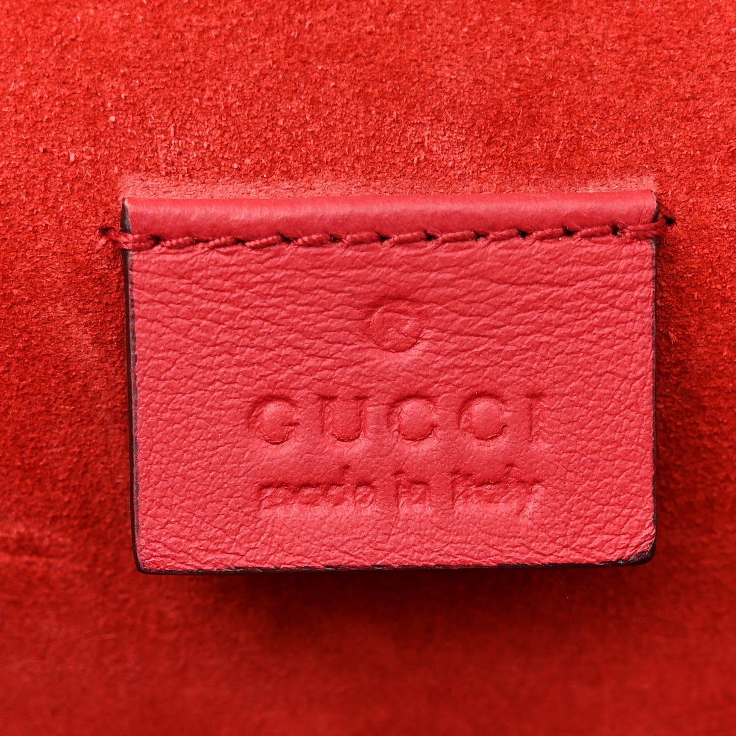 Gucci GG Supreme Monogram Small Dionysus Shoulder Bag Red 7 of 15