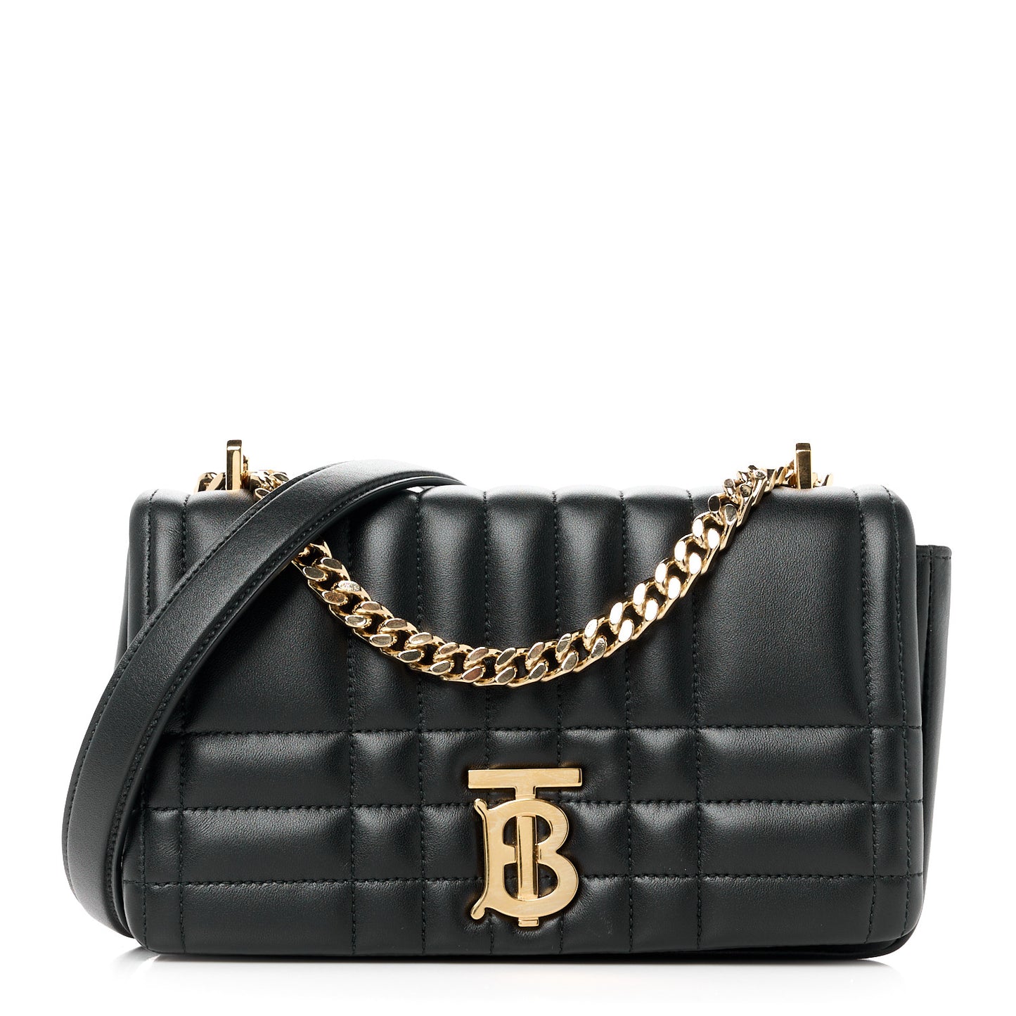 Lambskin Quilted Small Lola Bag Black