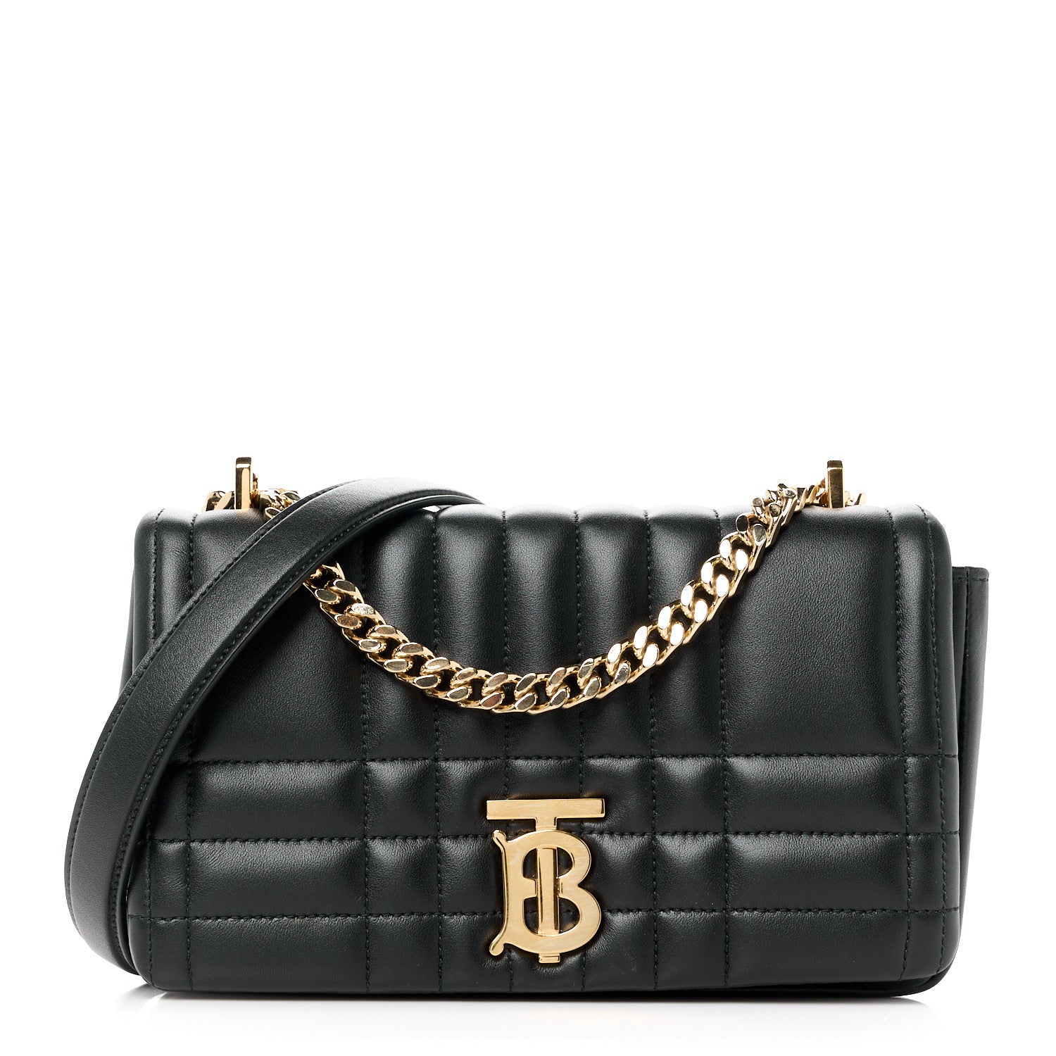 Burberry Lambskin Quilted Small Lola Bag Black 1 of 11