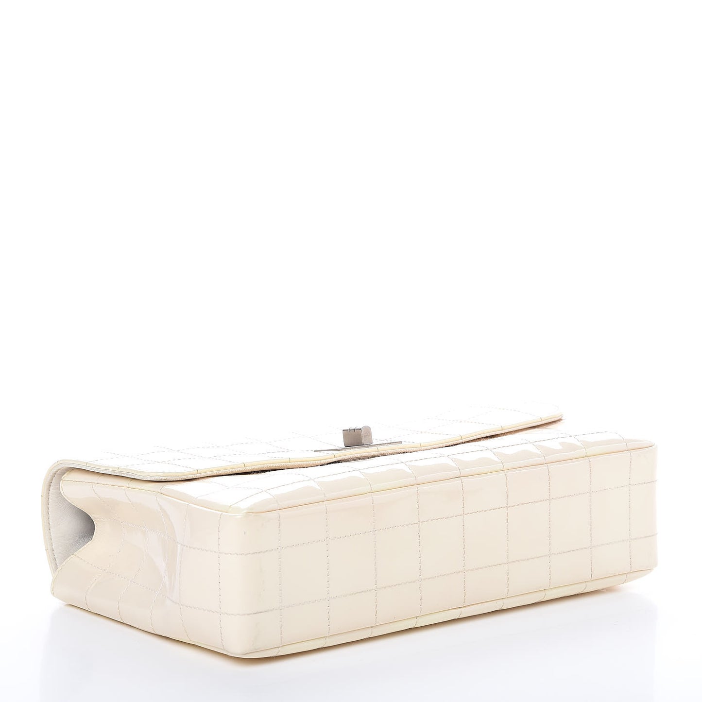 Patent Chocolate Bar Reissue Single Flap White