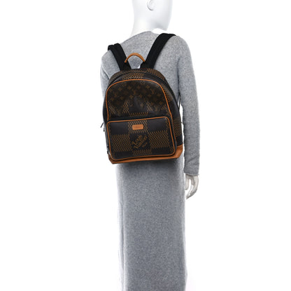 Louis Vuitton x NIGO Giant Damier Ebene Monogram Campus Backpack 2 of 16