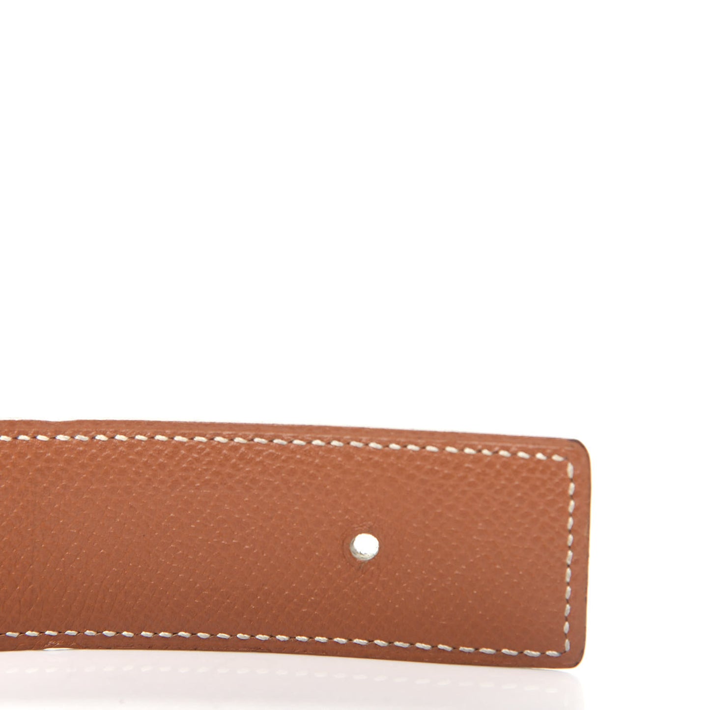 Box Courchevel 32mm H Belt 75 Black Gold