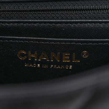 Chanel Lambskin Quilted Mini Rectangular Flap Black 6 of 11