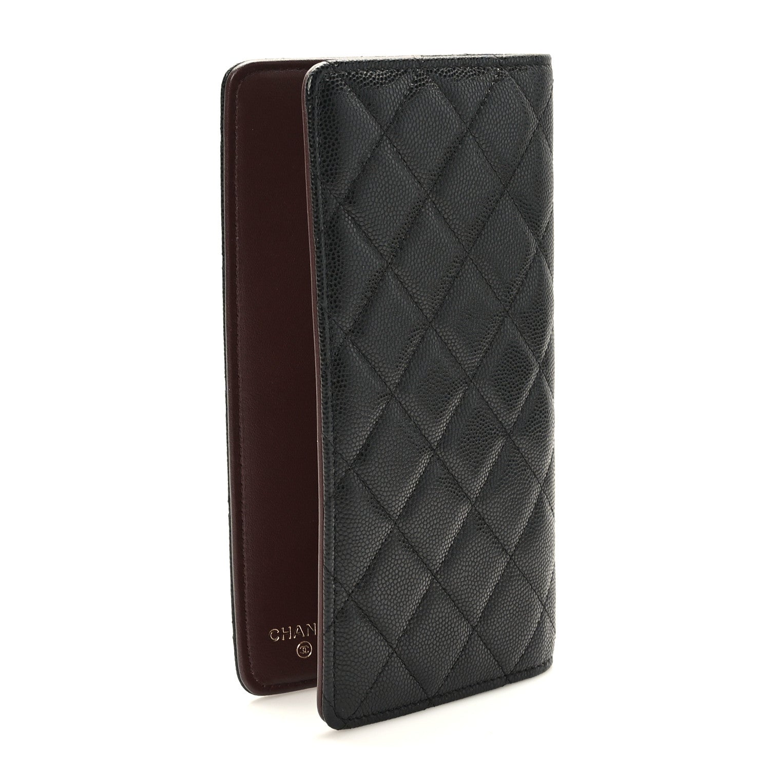 Chanel Caviar Quilted Medium Agenda Cover Black 3 of 10
