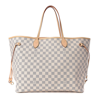 Louis Vuitton Damier Azur Neo Neverfull GM Rose Ballerine 3 of 10