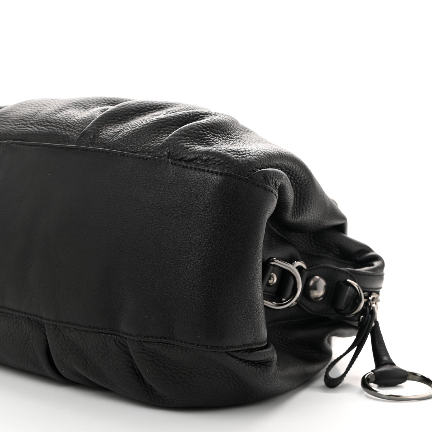 Gucci Calfskin Large Icon Bit Boston Black 10 of 10