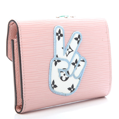 Louis Vuitton Epi Victorine Stories Wallet Rose Ballerine 3 of 7