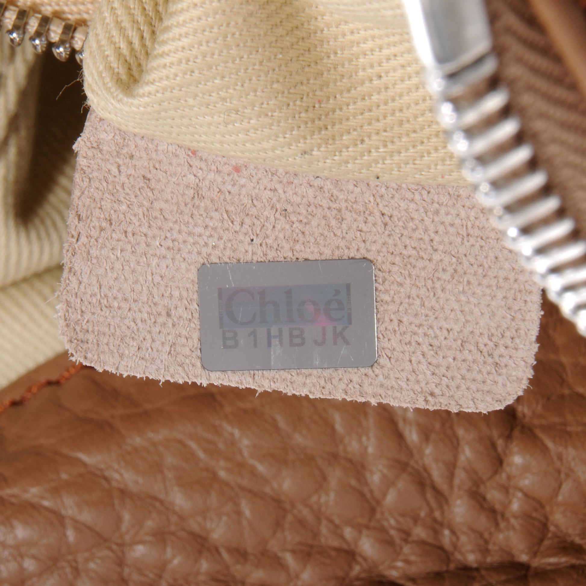 Chloe Leather Medium Paddington Nut 7 of 9