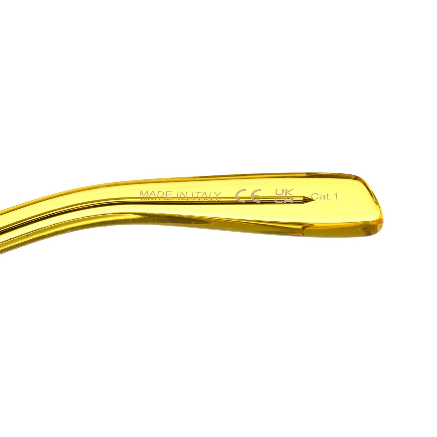 Acetate Heart Frame Loulou SL181 Sunglasses Yellow