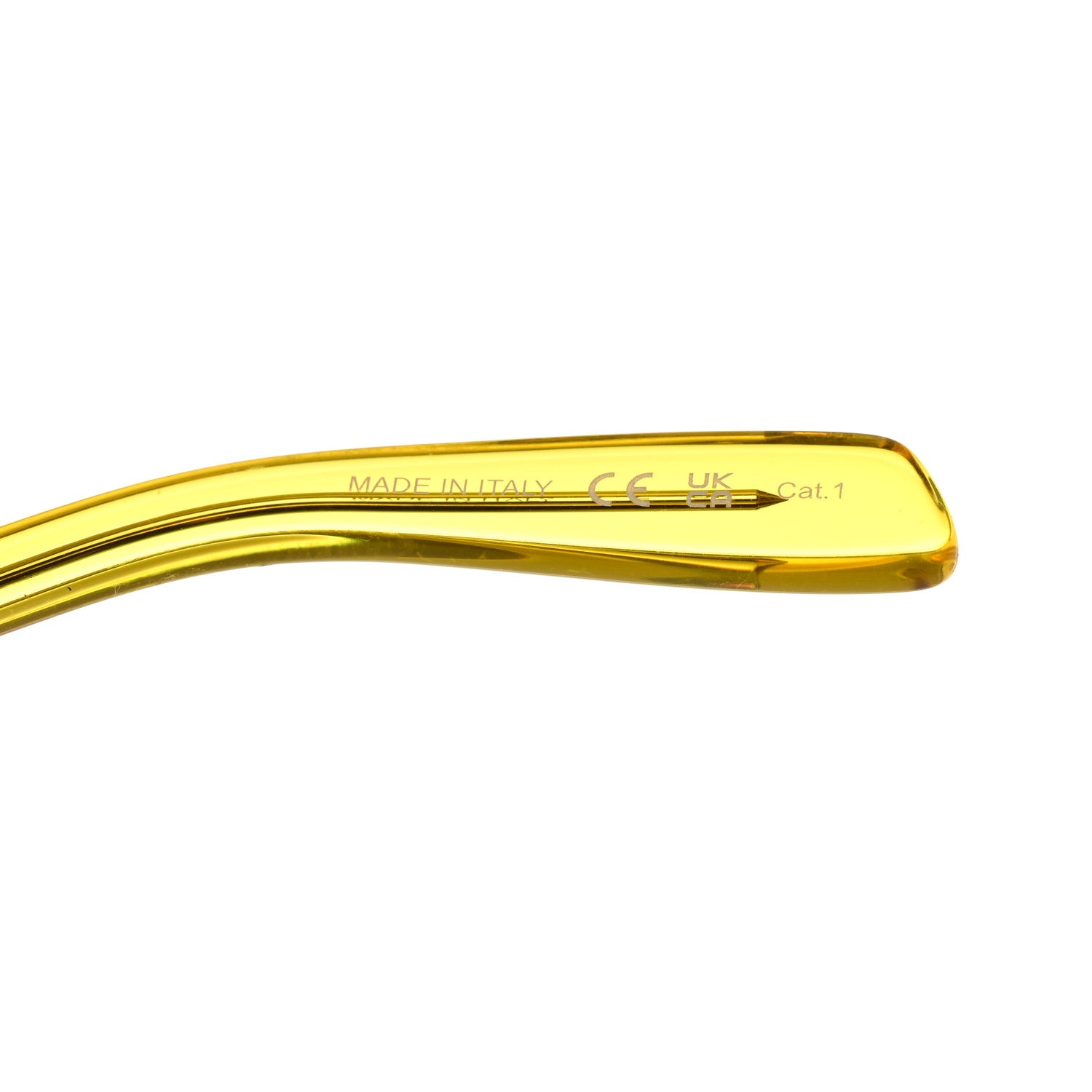 Saint Laurent Acetate Heart Frame Loulou SL181 Sunglasses Yellow 5 of 9