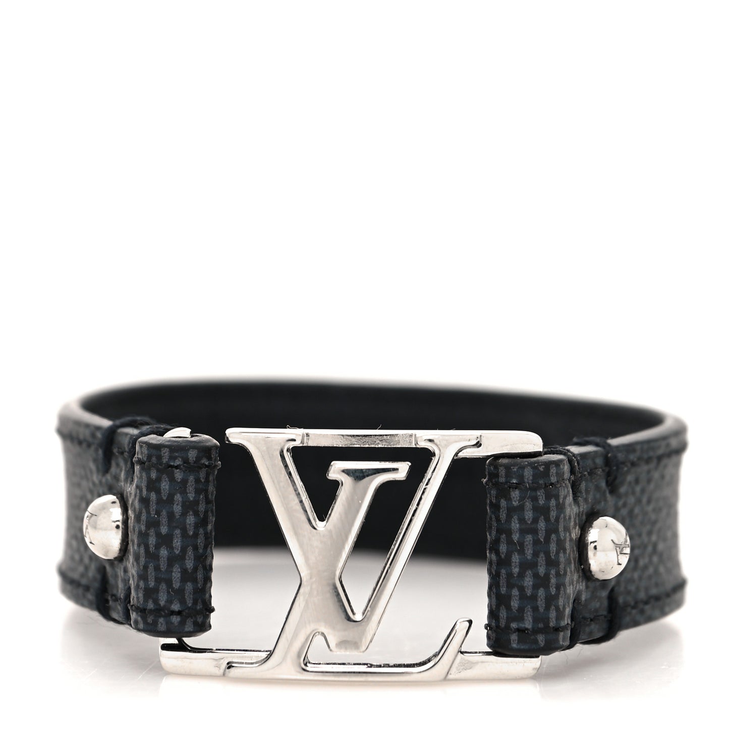Mens Damier Graphite Sign It Bracelet