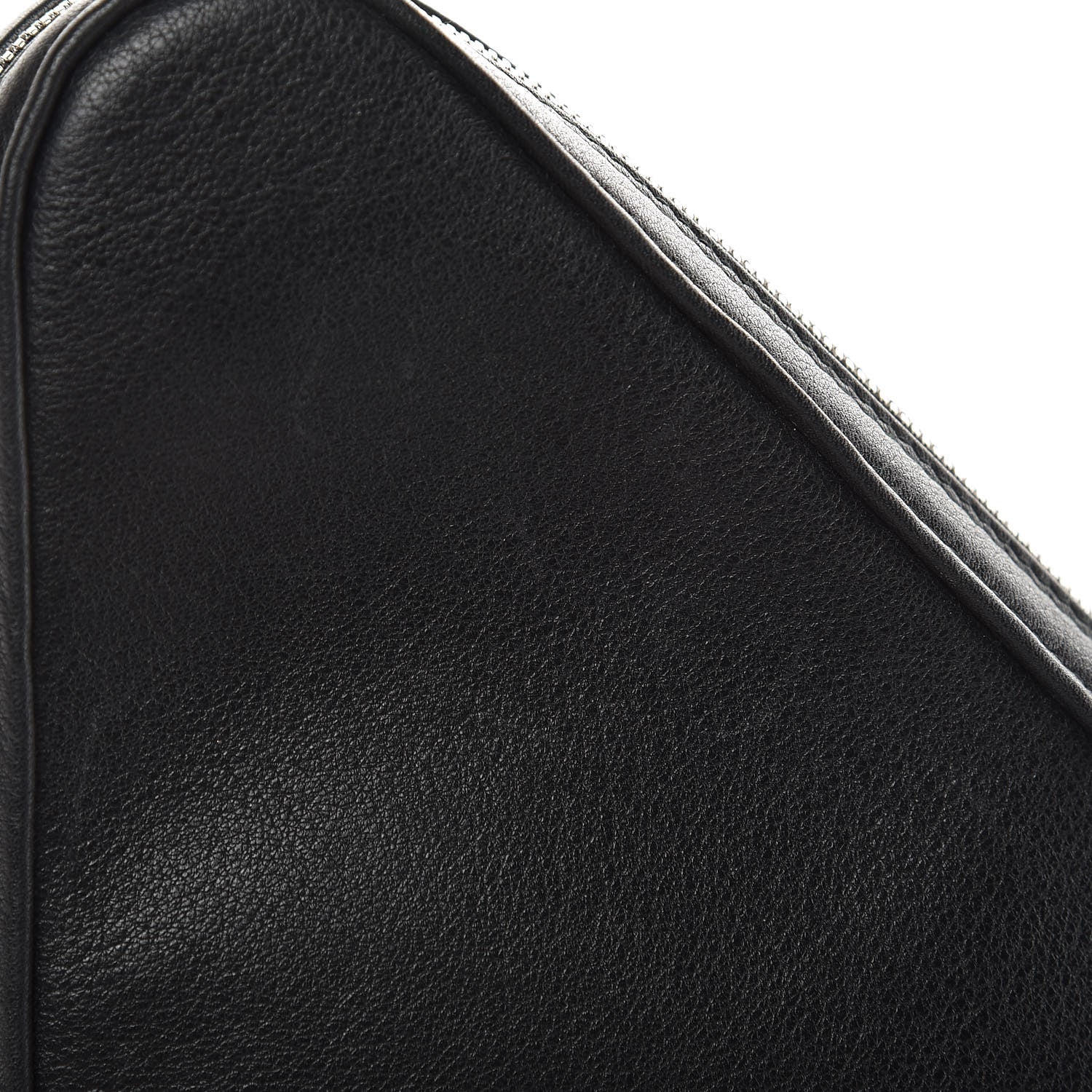 Balenciaga Calfskin M Triangle Pouch Black 7 of 7