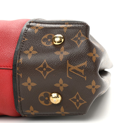 Louis Vuitton Monogram Cuir Orfevre Tote W PM Cherry 10 of 14