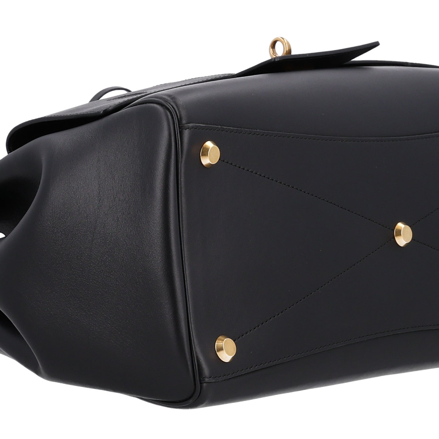 Smooth Calfskin Medium Bel Air Carry All Bag Black