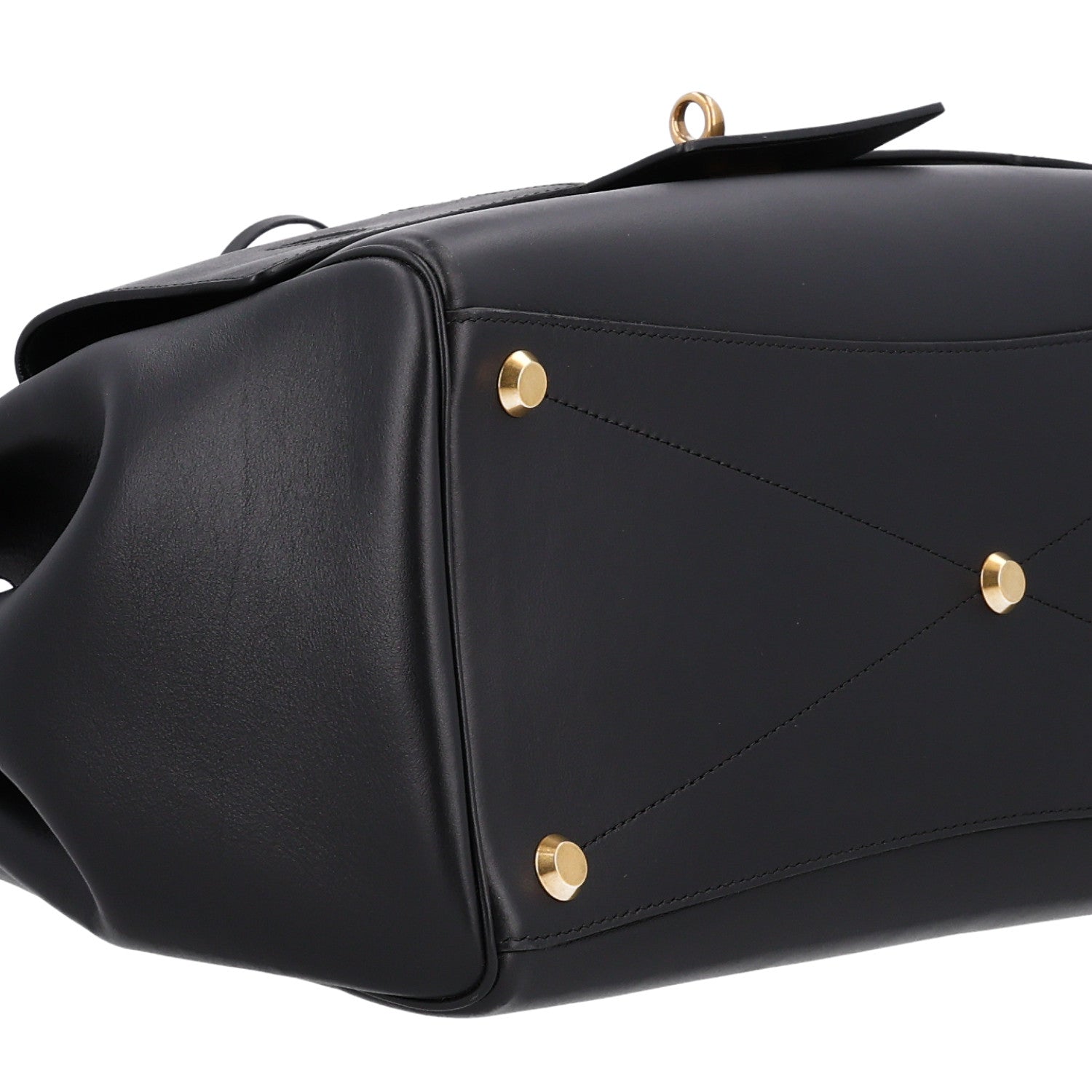 Balenciaga Smooth Calfskin Medium Bel Air Carry All Bag Black 9 of 10