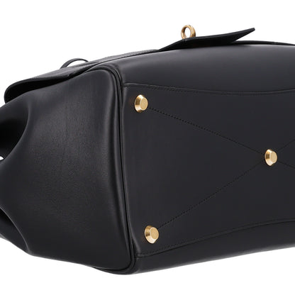 Balenciaga Smooth Calfskin Medium Bel Air Carry All Bag Black 9 of 10