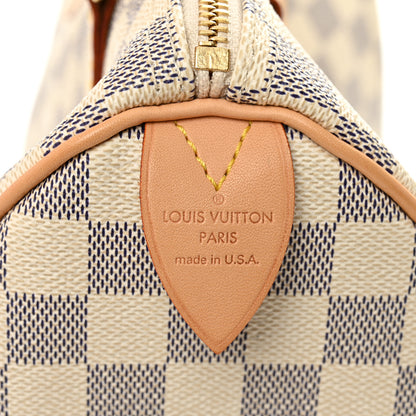 Louis Vuitton Damier Azur Speedy 25 6 of 12