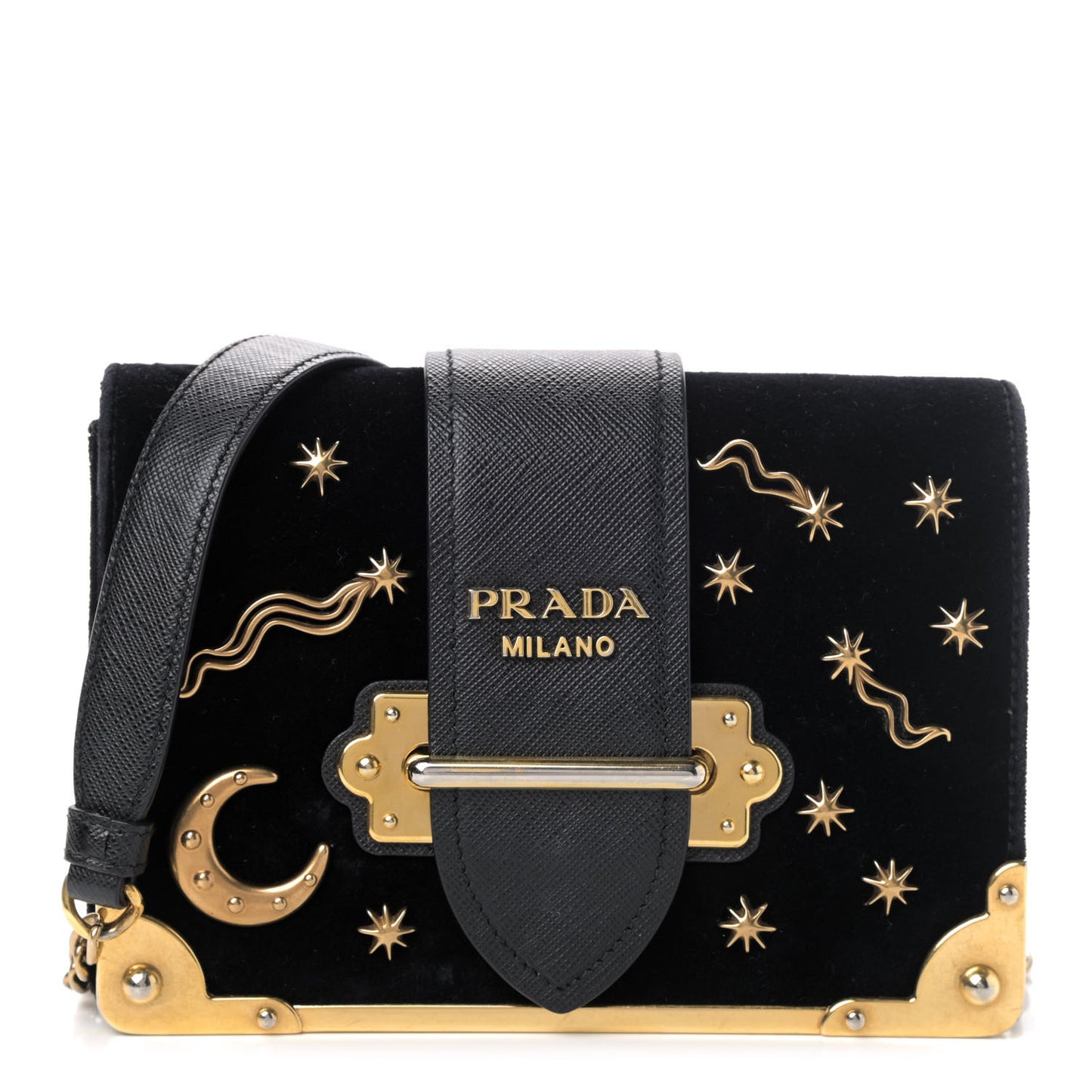 Velvet Cahier Astrology Bag Black
