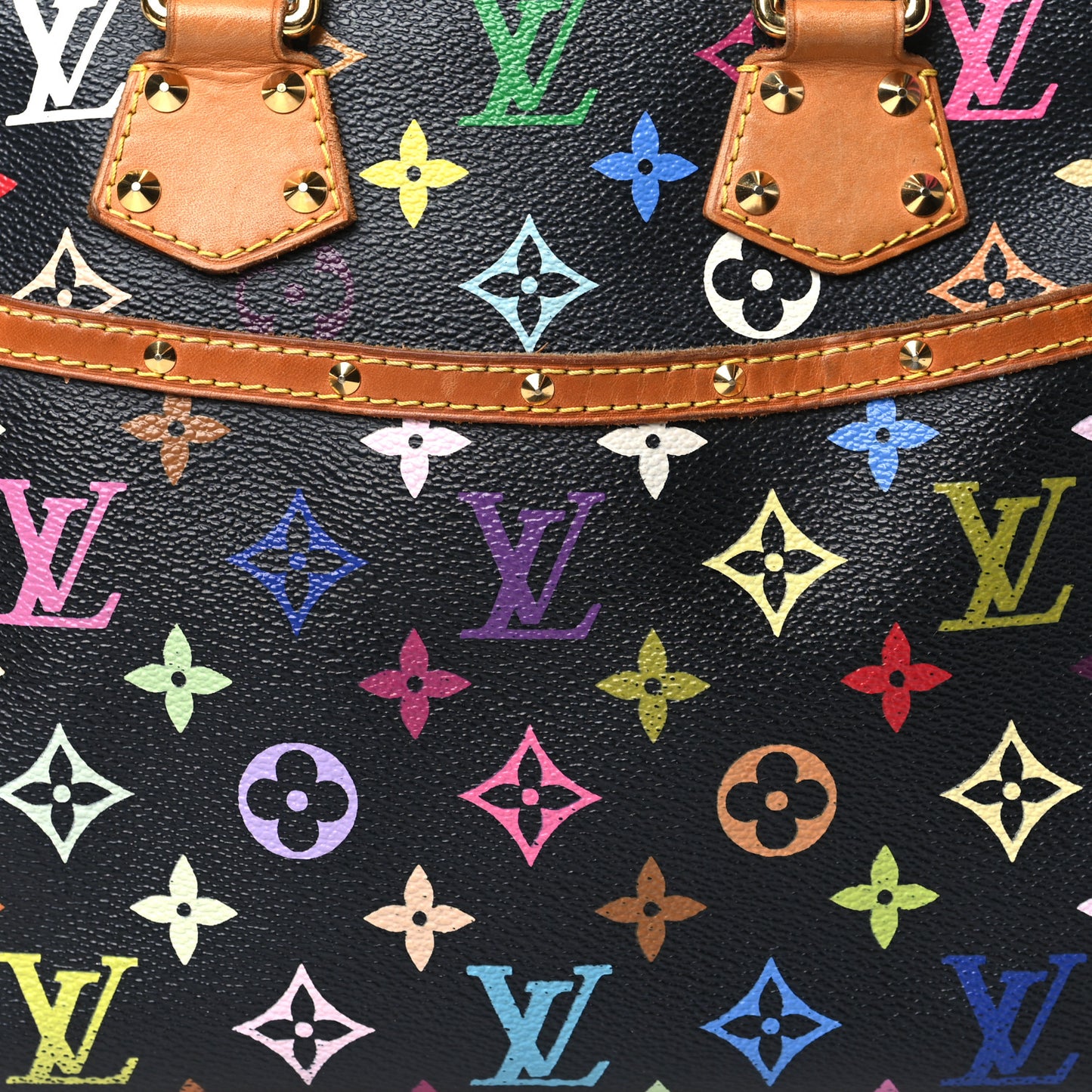 Monogram Multicolor Trouville Black