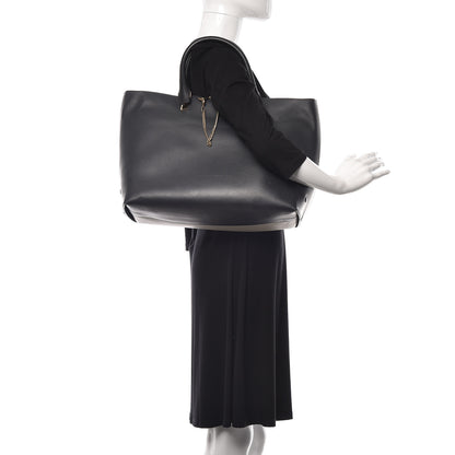 Chloe Smooth Calfskin Medium Baylee Two Tone Tote Marshmallow Grey Black 2 of 15