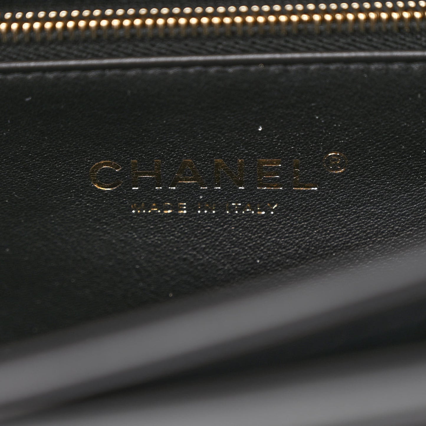 Lambskin Quilted Small Coco Lux Flap  Black