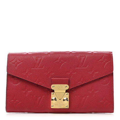 Louis Vuitton Empreinte Metis Wallet Scarlet 1 of 6
