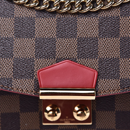 Louis Vuitton Damier Ebene Caissa Clutch Cherry 7 of 11