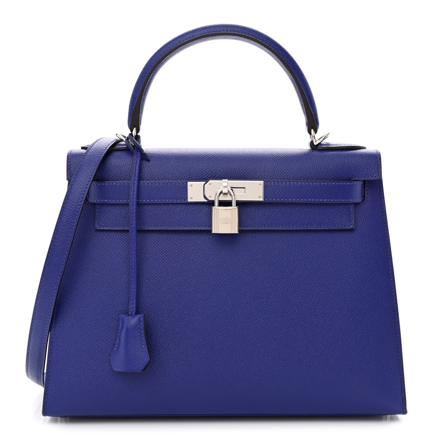 Hermes Epsom Kelly Sellier 28 Bleu Electrique 1 of 10