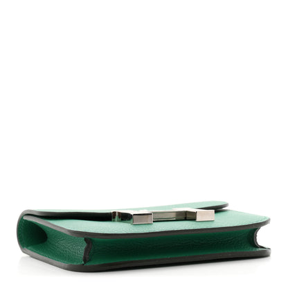 Hermes Evercolor Constance Slim Wallet Vert Vertigo 5 of 8