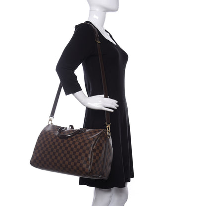 Louis Vuitton Damier Ebene Speedy Bandouliere 35 2 of 10