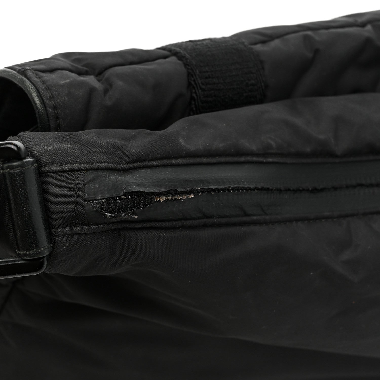 Christian Dior HOMME Nylon Saddle Messenger Bag Black 13 of 16