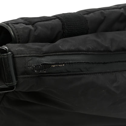 Christian Dior HOMME Nylon Saddle Messenger Bag Black 13 of 16