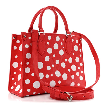 Louis Vuitton LV X YK Empreinte Infinity Dots Onthego PM Rogue White 2 of 9