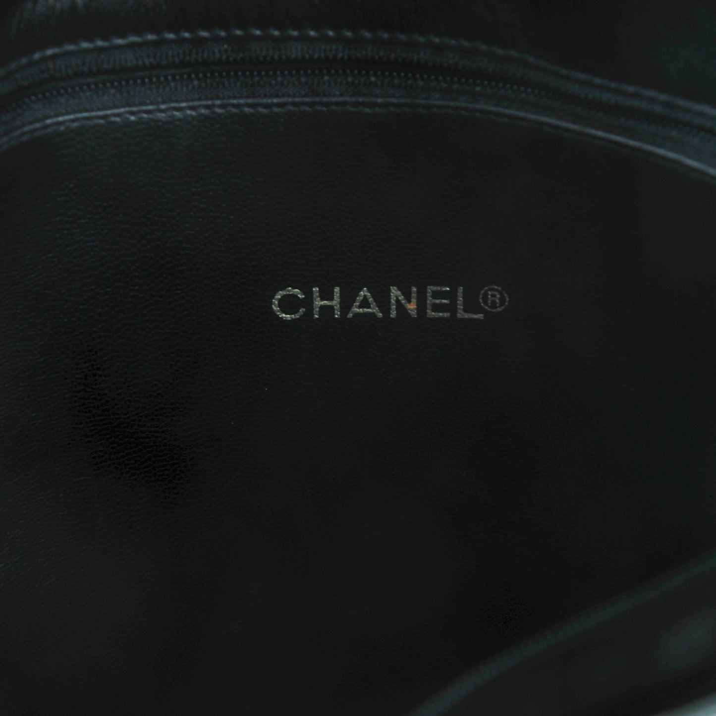 Lambskin Shopping Tote Black