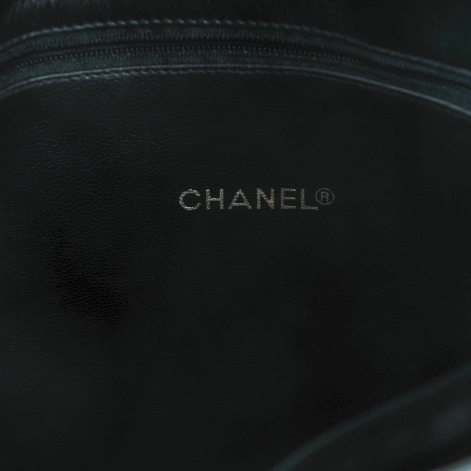 Chanel Lambskin Shopping Tote Black 7 of 8