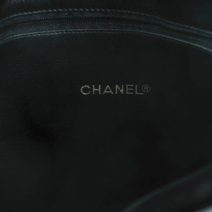 Chanel Lambskin Shopping Tote Black 7 of 8