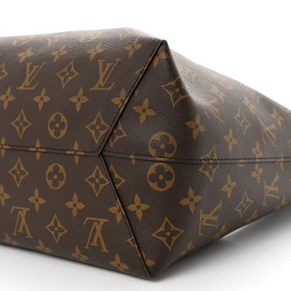 Louis Vuitton Monogram Flower Hobo Black 10 of 10
