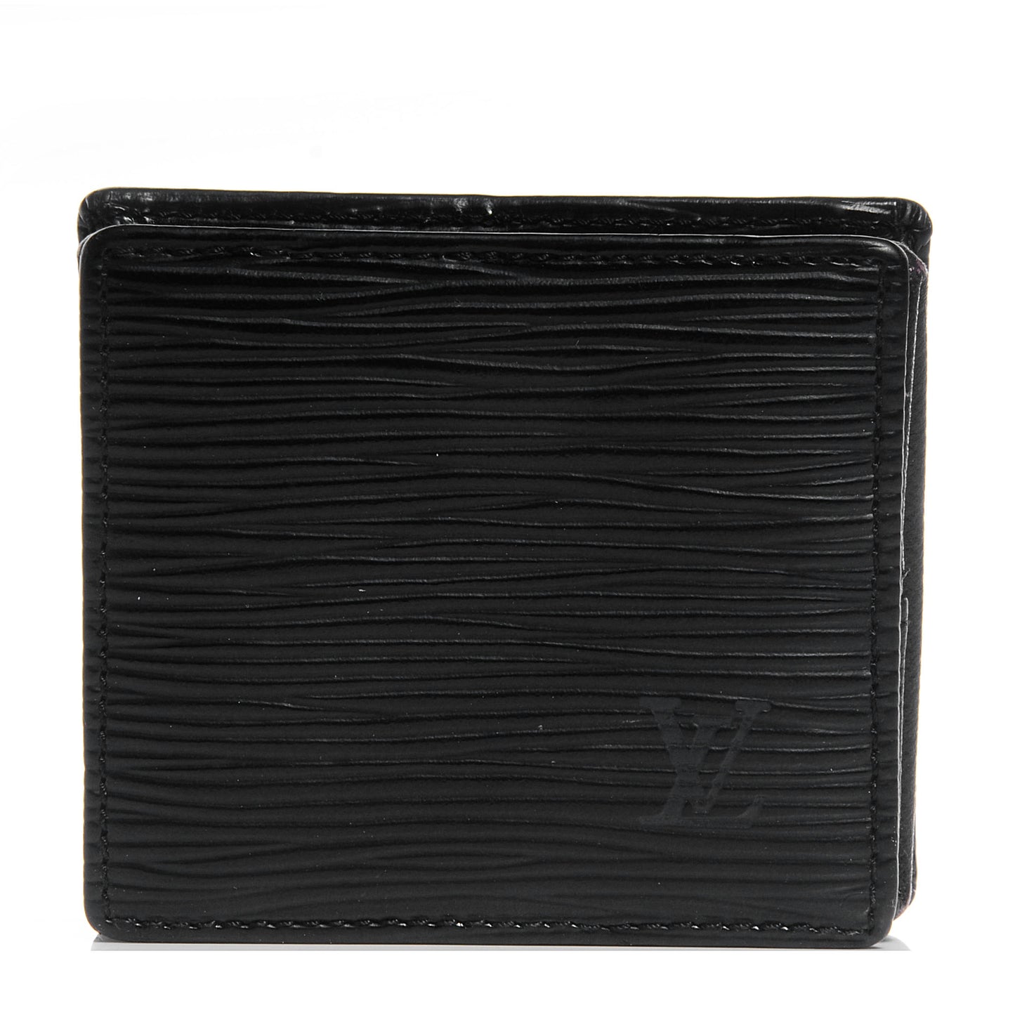 Epi Porte-Monnaie Boite Coin Purse Black