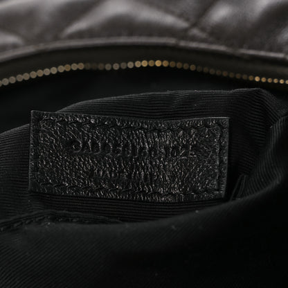 Saint Laurent Lambskin Quilted Maxi Icare Shopping Tote Light Musk 7 of 11