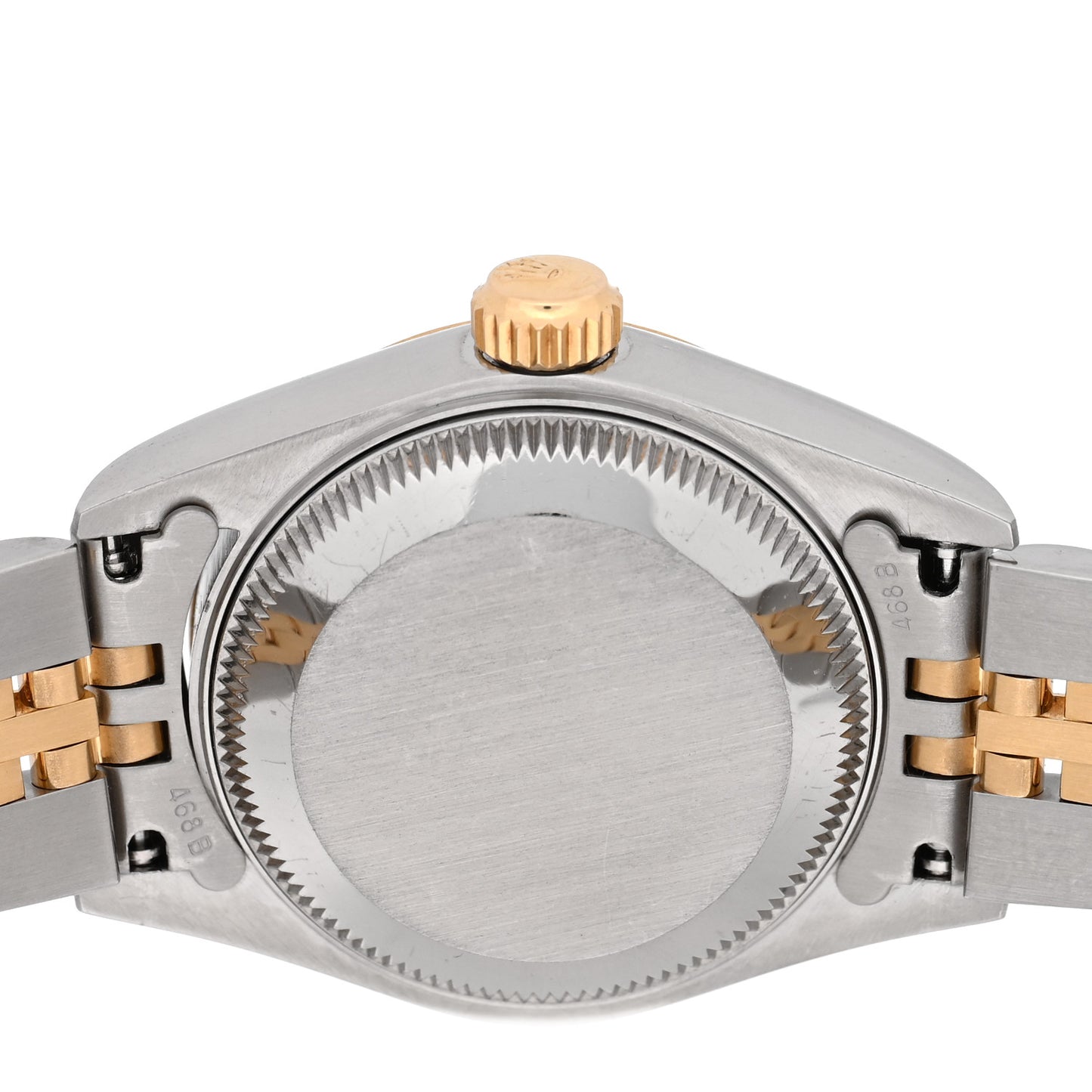 Stainless Steel 18K Yellow Gold Diamond 26mm Oyster Perpetual Datejust Watch Champagne 69173