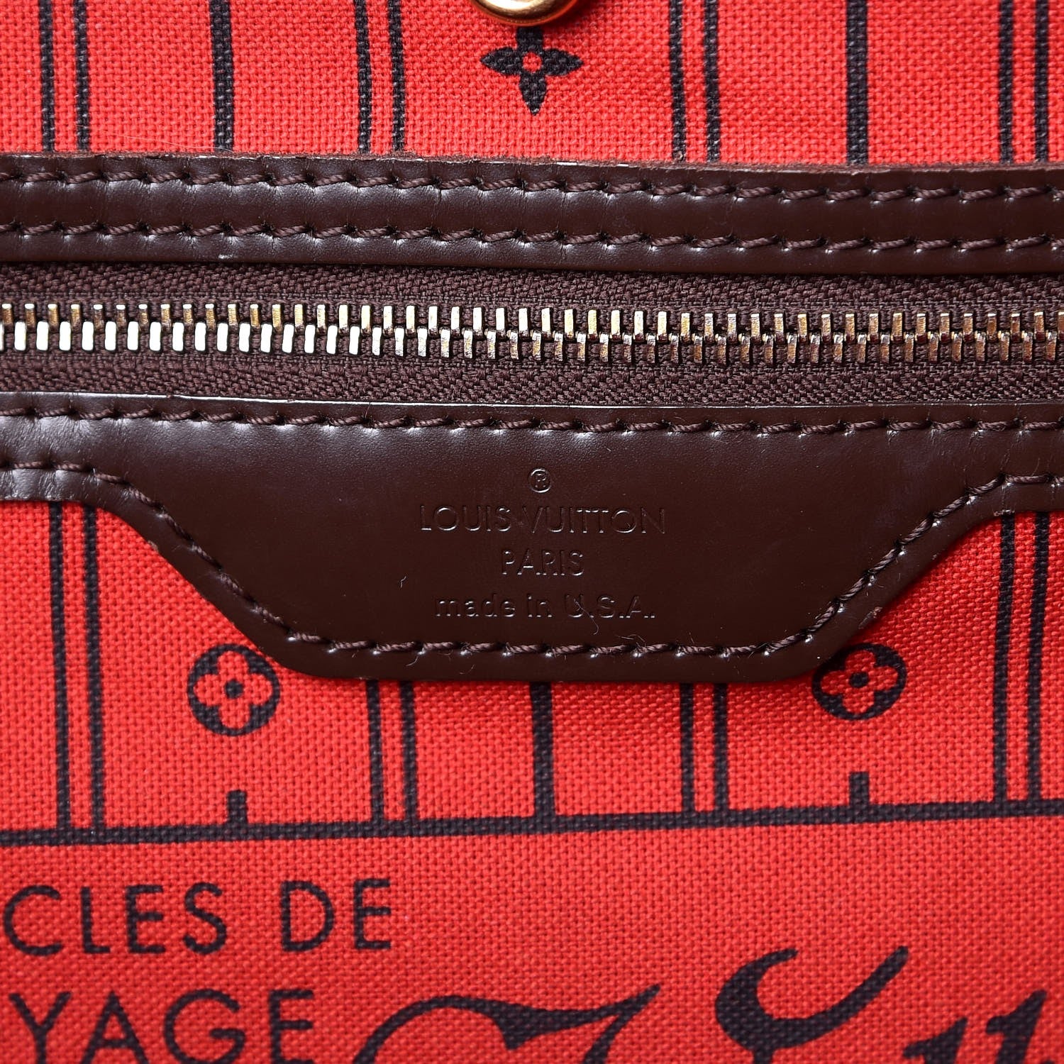 Louis Vuitton Damier Ebene Neverfull GM 6 of 19