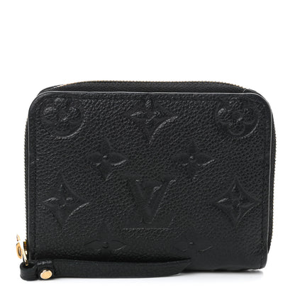 Louis Vuitton Empreinte Zippy Coin Purse Black 1 of 4