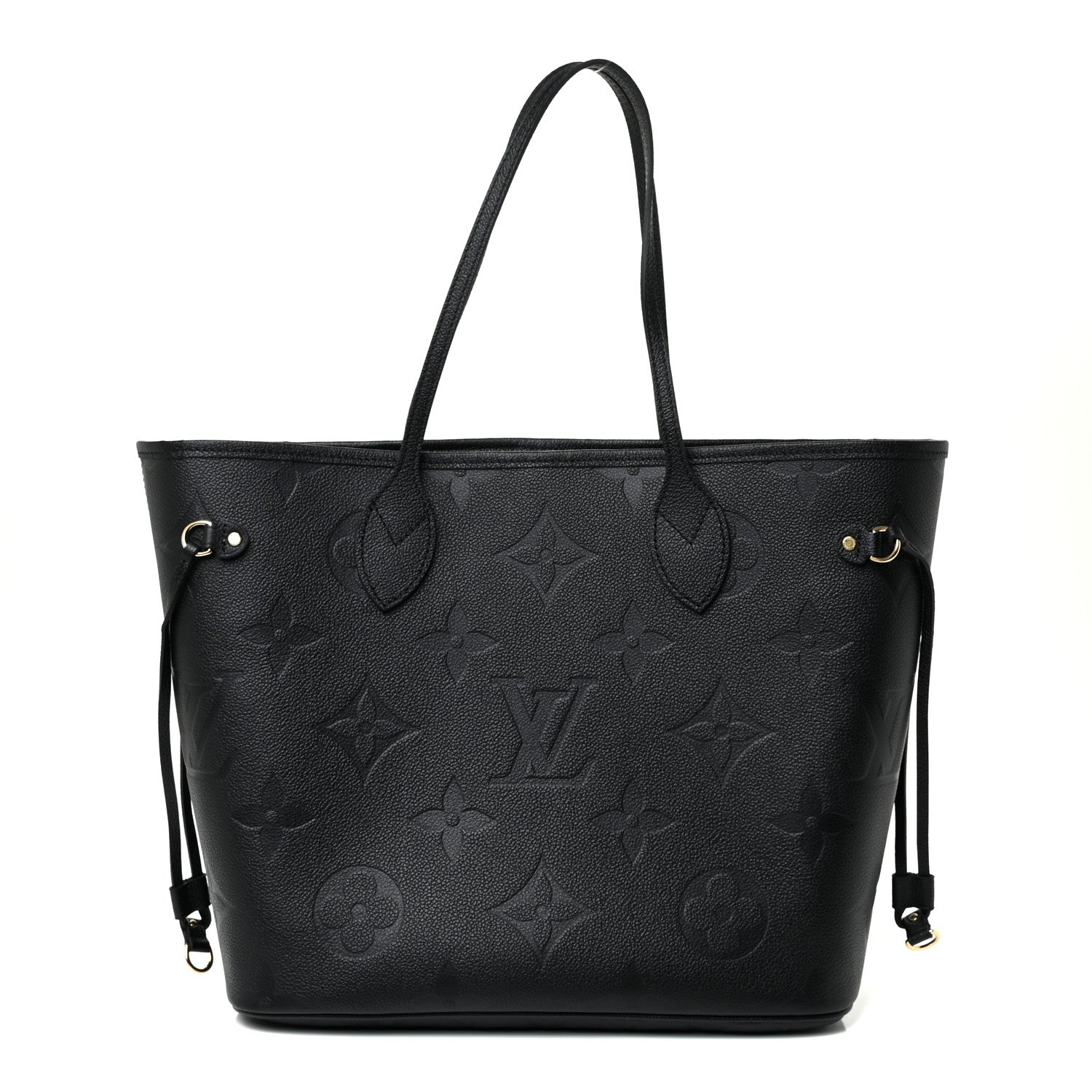 Louis Vuitton Empreinte Monogram Giant Neverfull MM Black 1 of 10