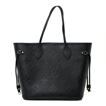 Louis Vuitton Empreinte Monogram Giant Neverfull MM Black 1 of 10
