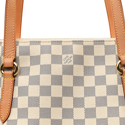 Louis Vuitton Damier Azur Totally MM 7 of 9
