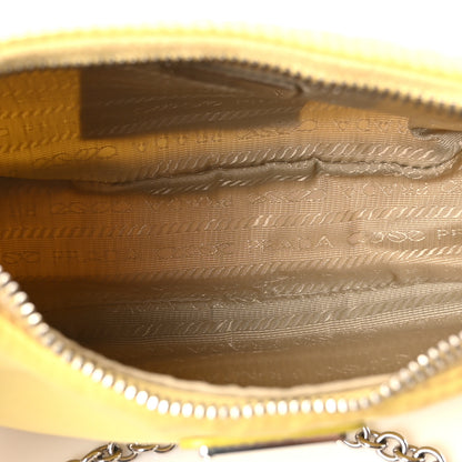 Prada Nylon Saffiano Re-Edition 2005 Shoulder Bag Ananas 5 of 10