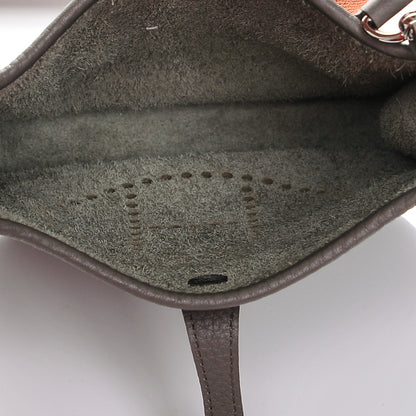 Hermes Taurillon Clemence Amazone Evelyne TPM Etain Cuivre 5 of 6