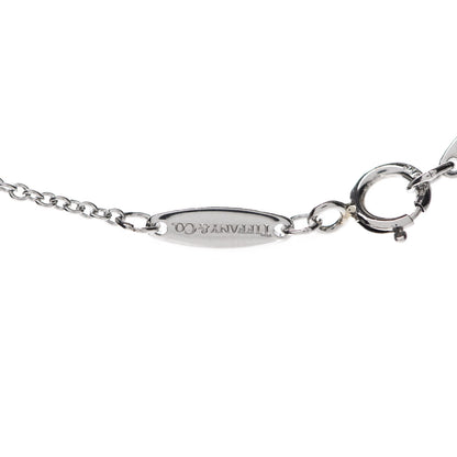 Tiffany Platinum Diamond .33ct Elsa Peretti Diamonds by the Yard Pendant Necklace 7 of 8